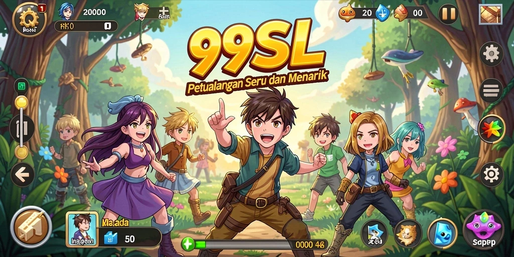 Gameplay seru dan karakter menarik di 99SL.